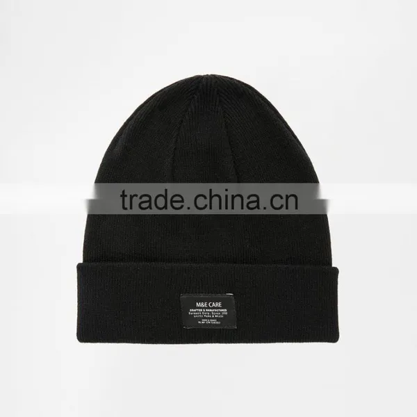 Custom Hip Hop Polyester Beanie Hat photo-2