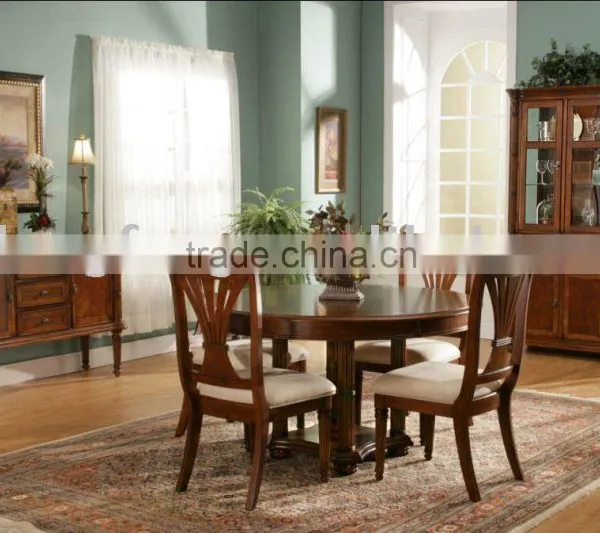 The Latest Design Waterproof Wooden Dining Room Furniture (DS-980C)