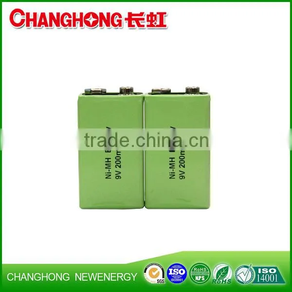 9V Ni-mh Rechargeable Battery Sealed Rechargeable Nickel Metal Hydride Battery