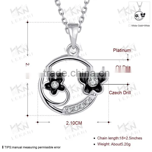Factory Outlet White Gold Plated Necklaces / Tin Alloy 18k Necklace Chain photo-3