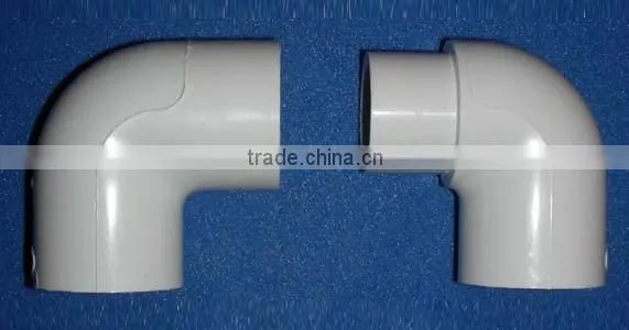 90mm-150mm Large Diameters Pvc Pipe Fitting Reducers , Customized Processing of Plastic Parts