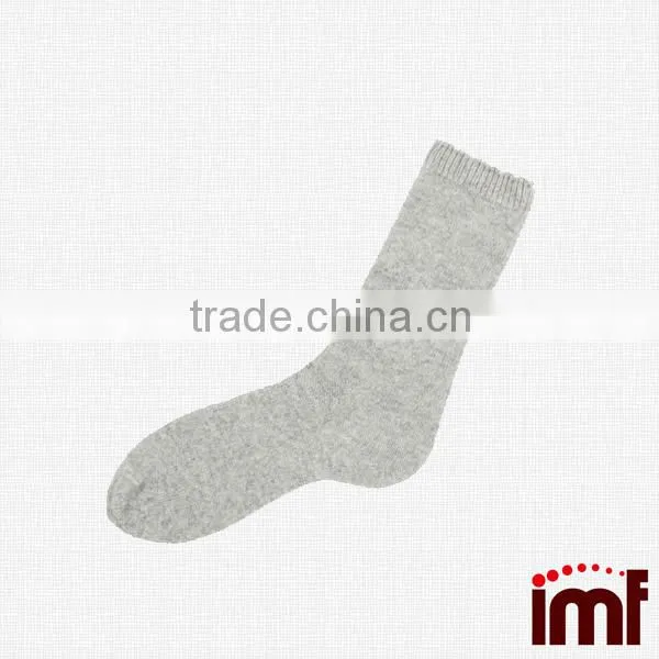 Women's 100% Cashmere Trouser Scallop Edges Socks photo-4