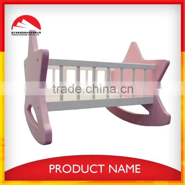 Wooden Pink Baby Cribs, Baby Furniture