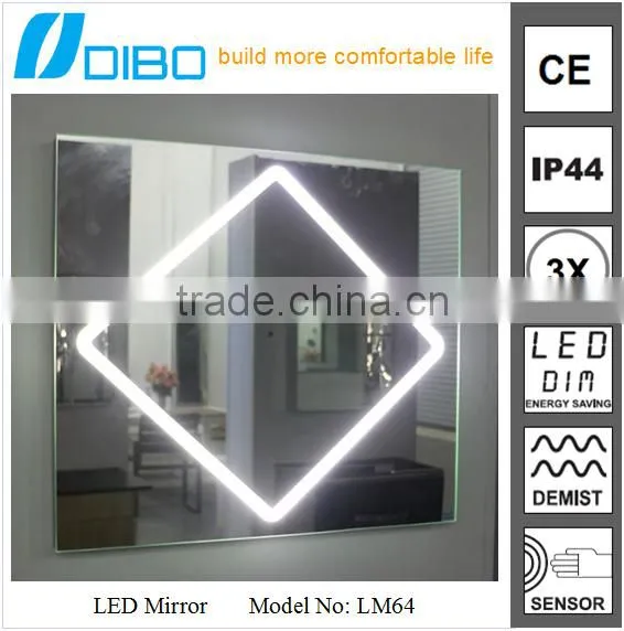 Touch Screen Illuminated Backlit Led Bathroom Mirror photo-5