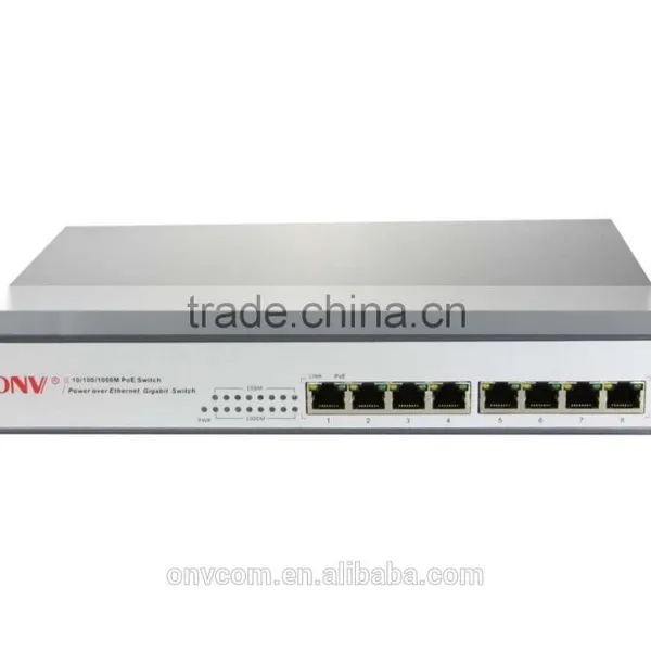 ONV COMPANY UNMANAGEMENT 8 Port 10/100M Poe Switch POE31008P-at photo-3