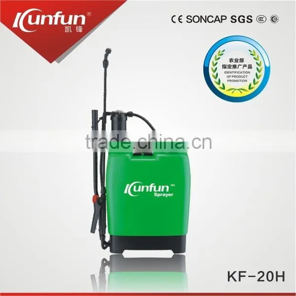 Kaifeng Supplier 20L Backpack Sprayer Hand Bidet Sprayer