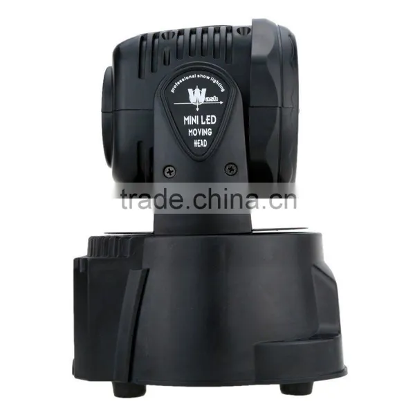Дешёвая 75W 5 LED DMX512 вращающаяся сценическая светильница RGBW движущаяся головка фонари для сцены photo-3