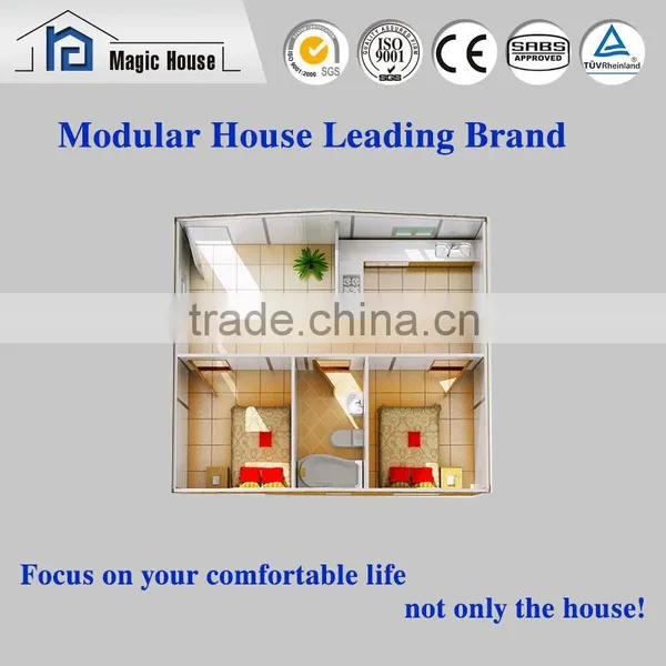 Good Quality Thermal Insulated Fast Assembly Low Cost 3 Bedroom House Floor Plans photo-3