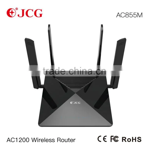 2016 New Arrival :1200Mbps Dual-band Wireless Router With 4*7dbi High Gain Detachable Antennas photo-2