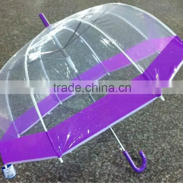23'' Auto Open Apollo Clear Umbrella