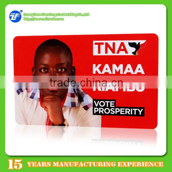 Factory Price Good Quality Customized Printed Plastic Sample Card for Office photo-6