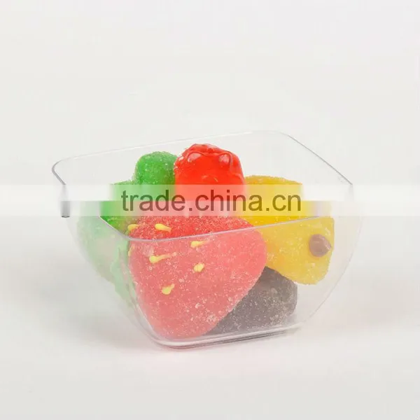 Disposable Clear Plastic Dessert Plates photo-4