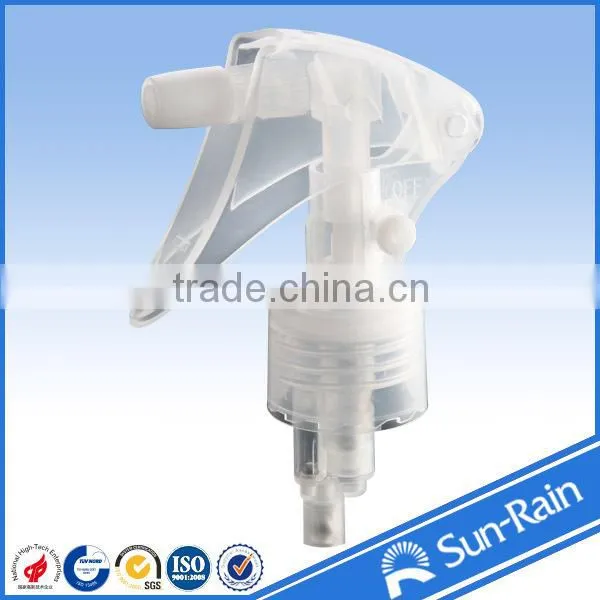China Sun Rain ISO 9001 New Style Plastic Hand Mini Trigger Sprayer 24mm 28mm Own Patent Factory Made Discharge Rate Dispenser Quality Choice photo-4