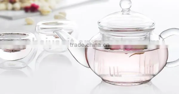 Small Capacity Glass Tea Pot With 260ml for Personal Use photo-3