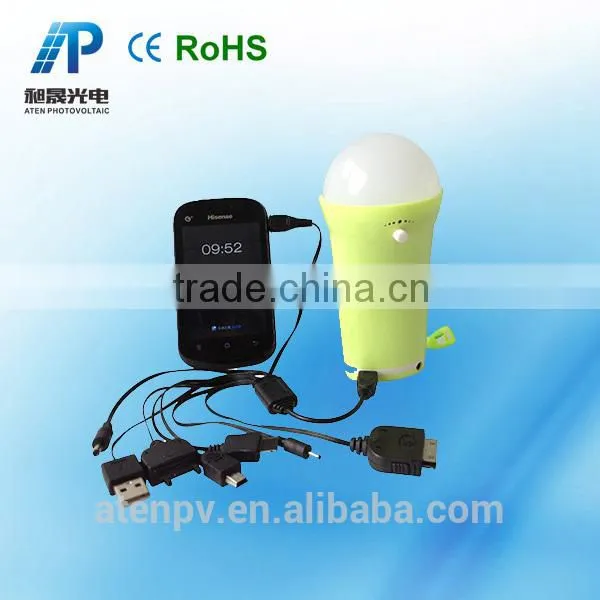 3W Portable solar camping lighting