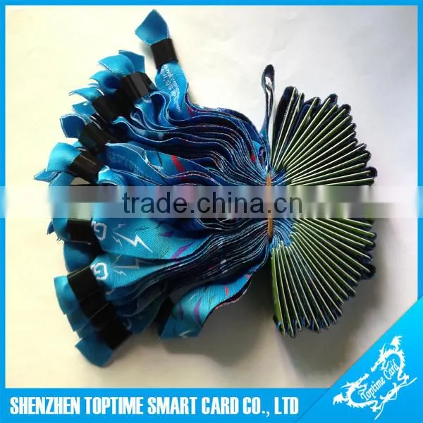 Music Festival Disposable Uhf Woven Rfid Wristband Price photo-6