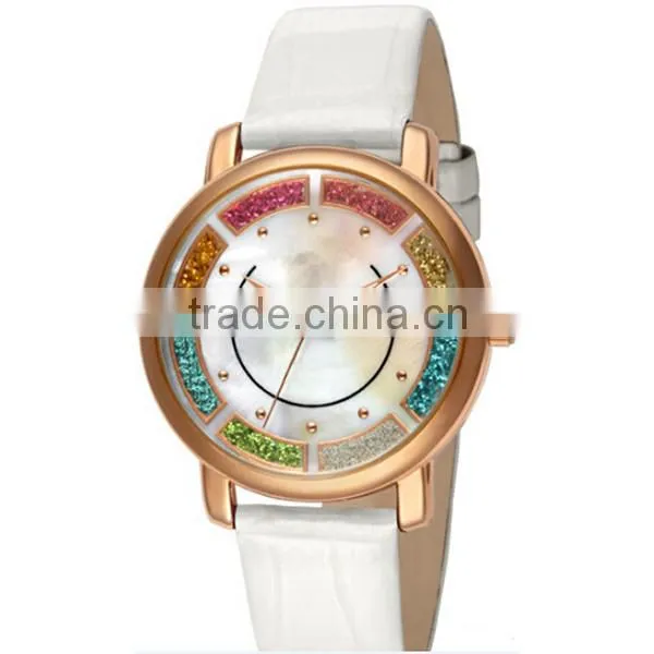 2015 New Quartz Stainless Steel Back Watch for Women photo-4