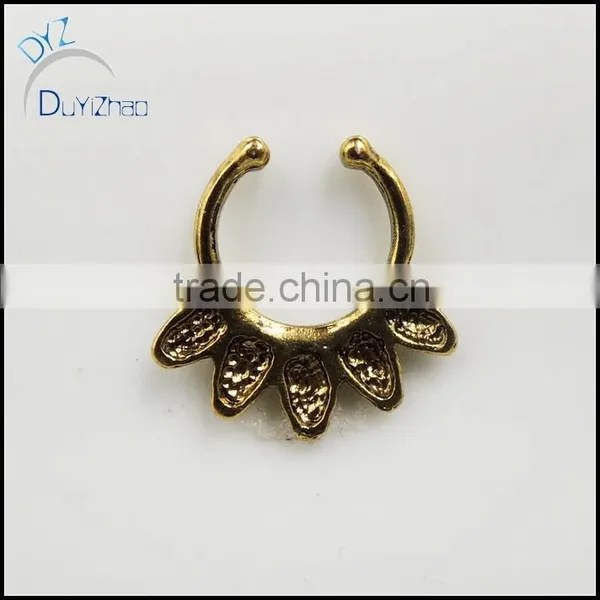 Fashion Septum Clicker Fake Alloy Nose Hoop Nose Rings photo-4