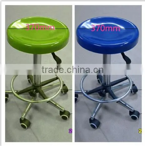 Adjustable Fiber Reference Plastic Lab Stool With Wheels photo-2