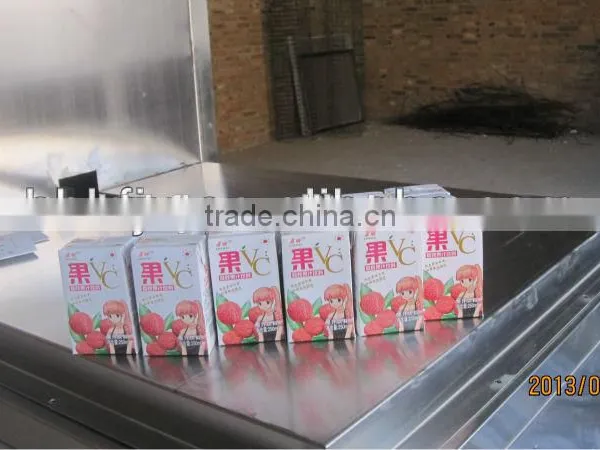Semi Automatic 250ml Carton Box /paper Box Filling Packing Sealing Machine for Juice photo-3