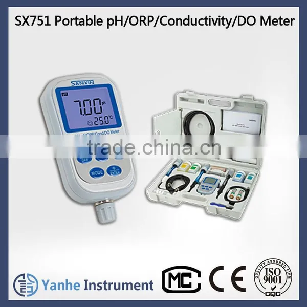 SX751 Portable PH/ORP/Conductivity/DO Meter ph Orp Meter