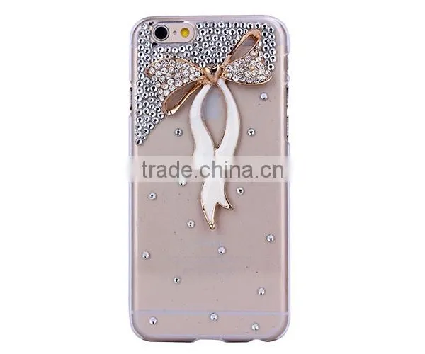 Color Crystal Diamond Transparent PC Hard Case for IPhone photo-2