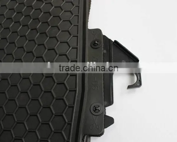 Easy Clean 4pcs Car Floor Mats For HYUNDAI SANTAFE photo-3