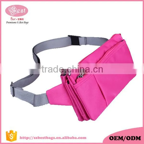 Manufacturer Nylon Running or Cycling Sport Waist Bag photo-2