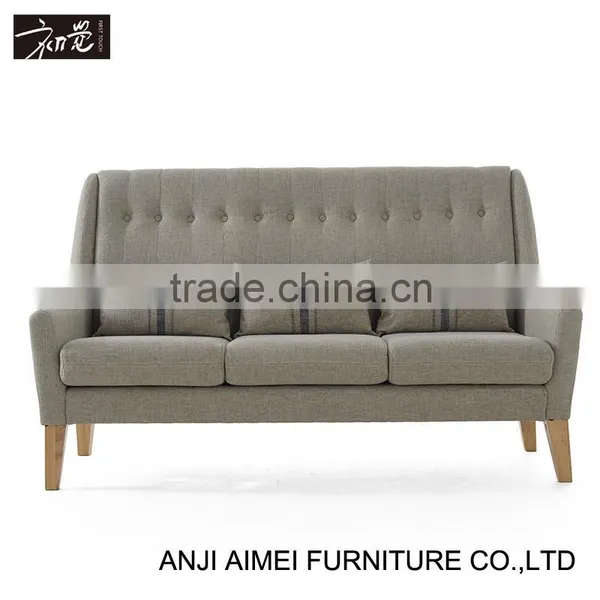 First Touch Modern Three Seater Sofa, Best Selling Fabric Sofa, European Living Room Sofa AM-186C-3 Quality Choice