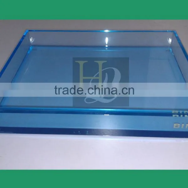Colorful Square Acrylic Tray Coffee Tray photo-4