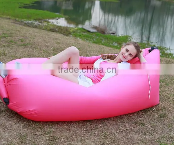 Portable Outdoor Inflatable Sofa Bed Mattress Outdoor Folding Beach Bed Lazy Sofa Air Bags From Pep Talk photo-4