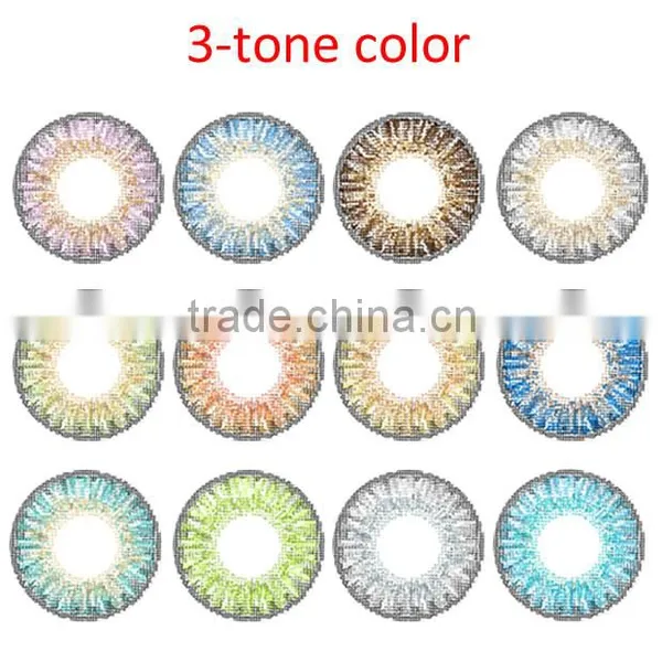 Wholesale Freshlook 3-tone Color Contact Lenses 12 Colors photo-2