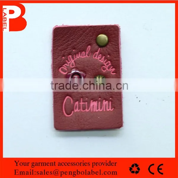 Low Price Wholesale Leather Labels for Garment photo-3