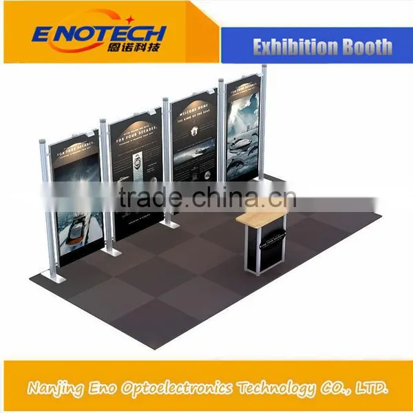 Modular Exhibition Booth Stands Exhibition Kiosk Stand Portable Exhibition Booth Display , 3*6 3*3 6*6m Modular Exhibit Booths
