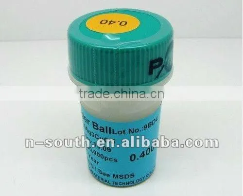 0.40mm BGA Solder Balling Reballing Balls 250K Pc/BOTTLE Lead Free