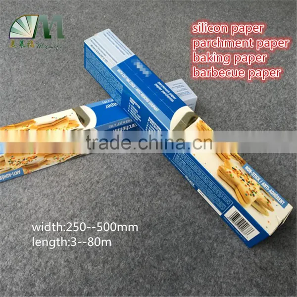 Double Silicone Coated Non-stick Heat Resistant Food and Gift Wrapping Paper