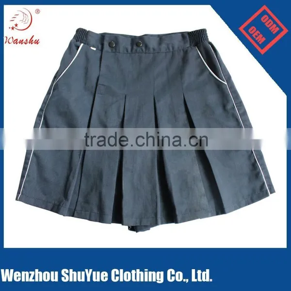 Wholesale Custom Women Short Pants ,school Uniform Pantskirts ,new Overalls