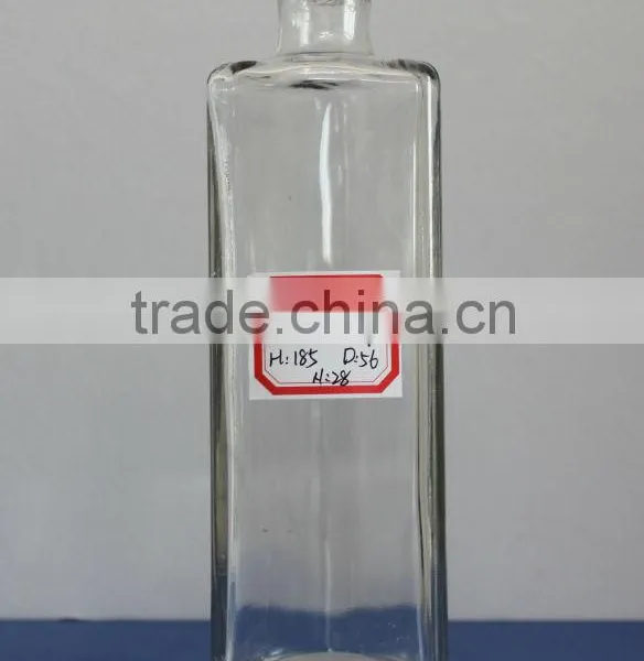 Glass Bottle Filling Empty Glass Bottle