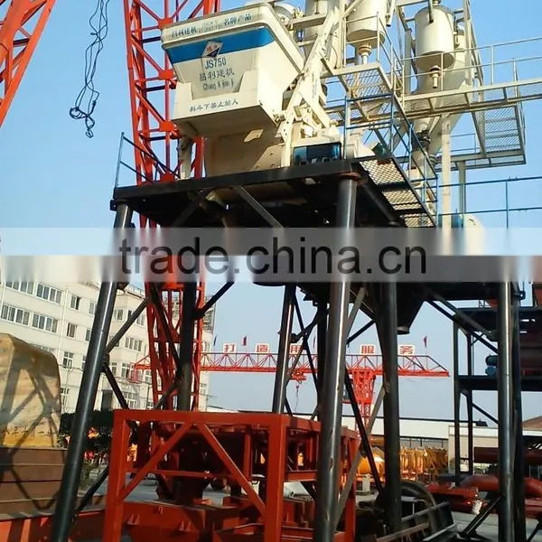 High Capacity Electric Concrete Mixer,twin-shaft Concrete Mixer India,JS750 Concrete Mixer in Sri Lanka photo-3