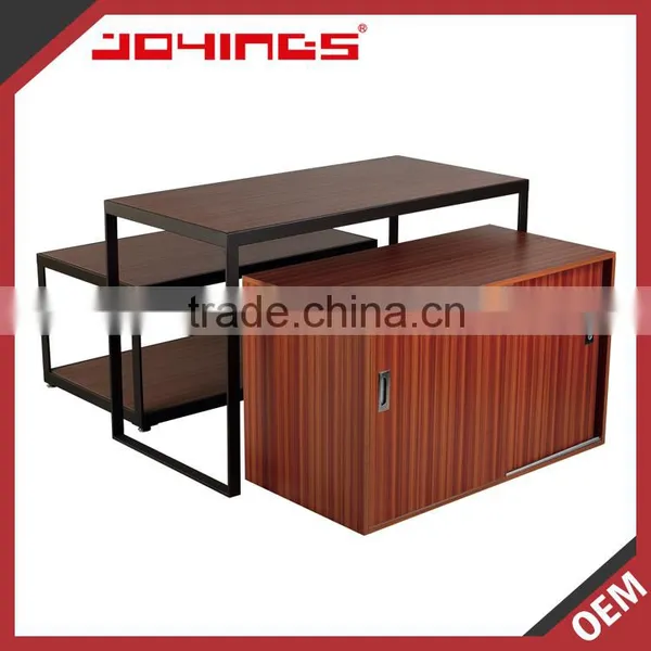 Brown Melamine MDF Floor Standing Sliding Door Wardrobe photo-2