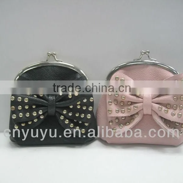 Studded Rivet Small Coin Purse