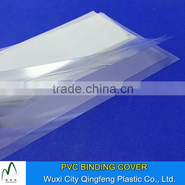 A3 A4 Clear PVC Book Binding Cover Colorful Transparent Sheet Binding Plastic Cover photo-2