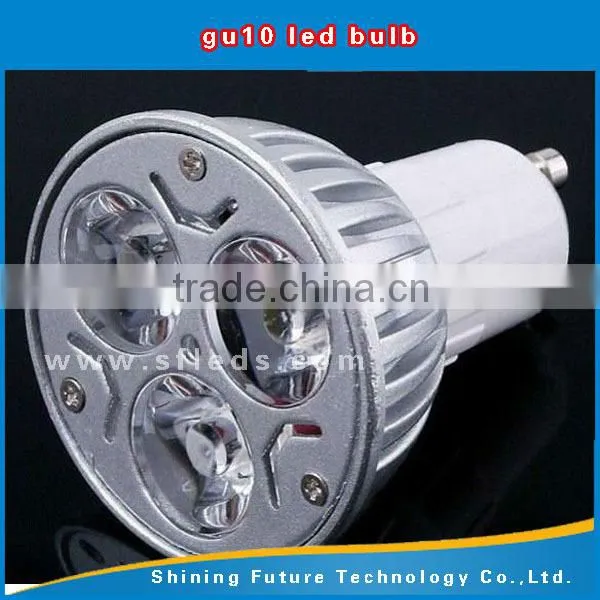 GU10 3W LED Spotlight 3x 1W SMD LEDs LED Bulb in White / Warm White Energy-saving Lamp photo-3