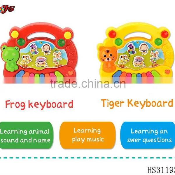 2015 Very Cheap Battery Operated Toy Cartoon Keyboard Music Instrument photo-5
