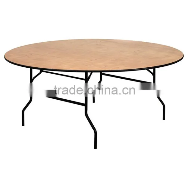 High Quality Plywood Wooden Folding Table photo-2