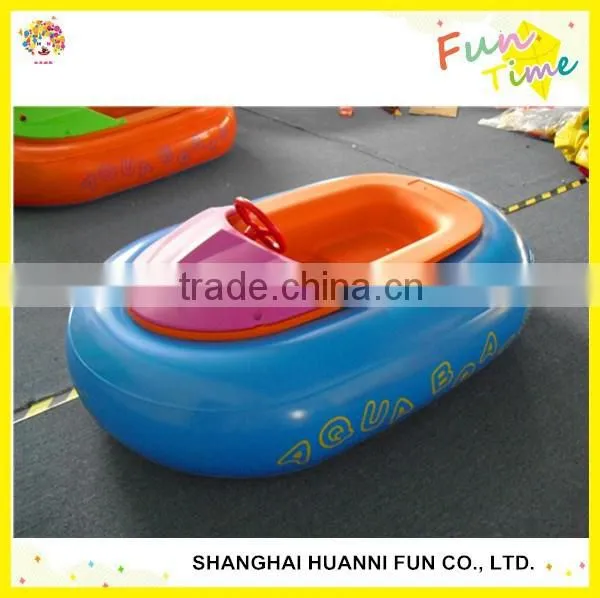 2015 Newly Design PVC Inflatable Motorized Electric Bumper Boat With Pool Price photo-2