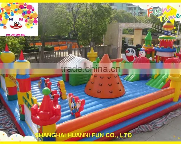 2016 Wholesale Commercial PVC Inflatable Bouncy Castle Price photo-3
