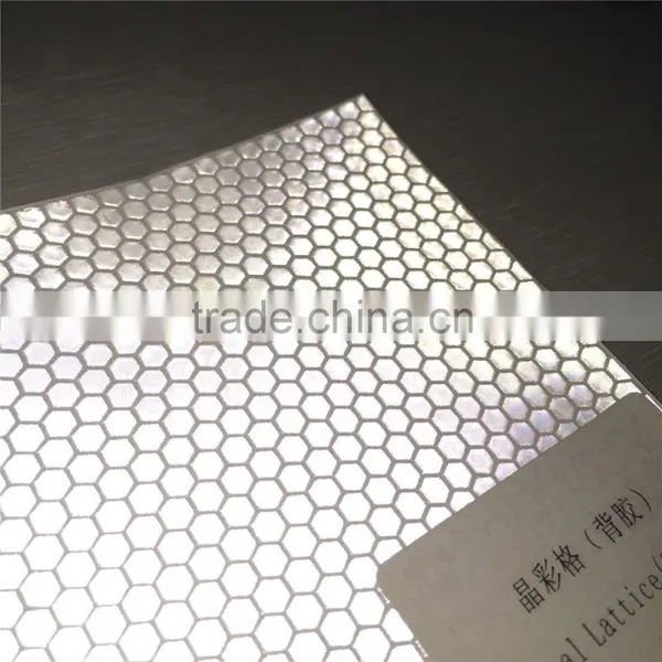 Printable Reflective Sheeting Film With Sticker for Roadway Sign