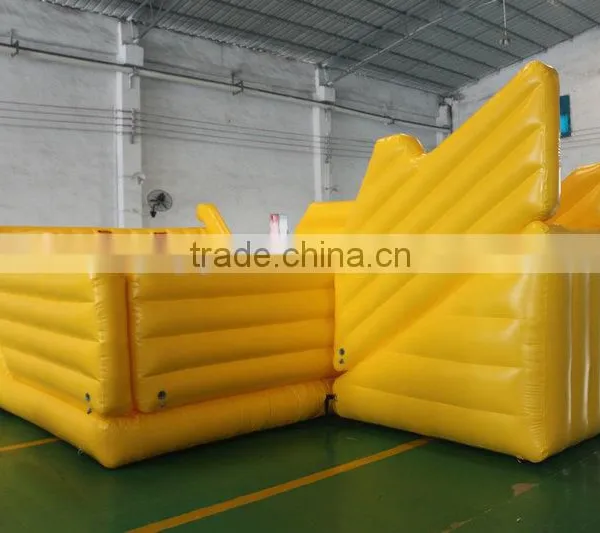 New Design Factory Price Yellow Color Inflatable Combo Bouncers for Sale photo-2
