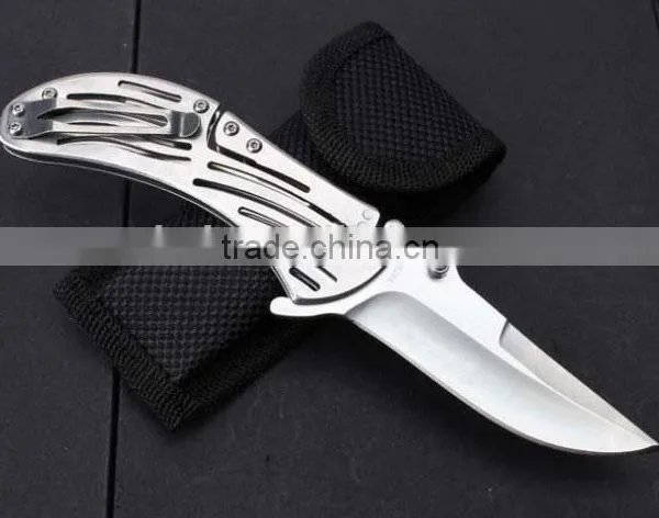 OEM Stainless Steel Camping Knife With Backlock photo-2